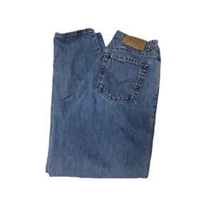 Vintage Levi’s 550 Relaxed Fit Denim Jeans Size 29/30 Tapered Leg